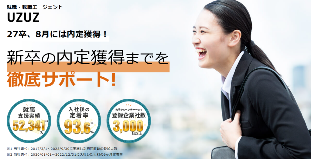 新卒エージェント UZUZ